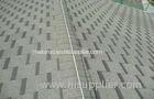 Gray / red Bitumen Mansion Laminated Asphalt Shingles , roof tile