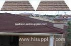 Colorful Environmental Shingle Lightweight Metal Roof Tiles For resort Masion
