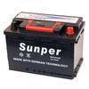 German Standard Starting Maintenance Free Lead Acid Car Battery , 12V 75AH