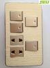 10A 250V Electrical Wall Switch Sockets For Control Home Appliance