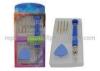 Blue Color Cell Phone Repair Tool Kit , mobile opening tool kit for Iphone
