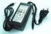 EU Plug 24W 12V 2A Desktop DC Power Supply Adapter with Two Wire Connect