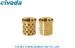 Oil Free Oilless Bush Brass Graphite Customized Low Friction Coefficient