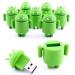 Stylish Android shape usb flash drive