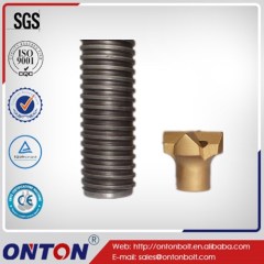 T76S mining soil nailing threaded Injection Anchor Tube 