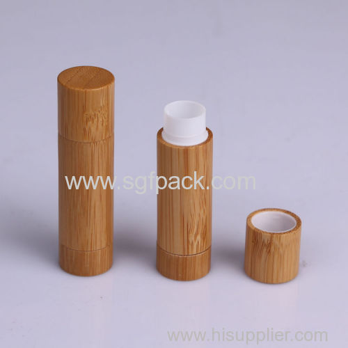 empty cosmetic container bamboo lipgloss/mascare/eyeliner bottle/lipstick tube make up packaging