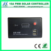 Double USB Port 12V/24V 10A PWM Solar Charge Controller