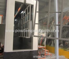 Mono-cyclone+ after filters recovery system powder coating booth