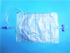 T valve disposable urine bag