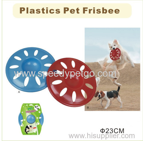 Plastic Pet Funny Frisbee Toys