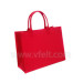 Ladies felt shopping bag