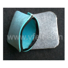 felt comestic bag for women