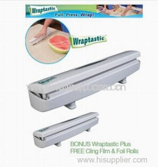 TV shopping creative and convenient kitchen tool Wraptastic cling film cutter