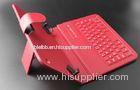 Red Long battery light Wireless 8"/ 7 inch tablet keyboard case 200mAh