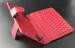 Red Long battery light Wireless 8"/ 7 inch tablet keyboard case 200mAh