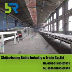 The leading product gypsum plaster board production line