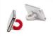 White Adjustable Smartphone Holder Silicon Mini With Suction Cup For Mobile Phone