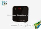 LCD Black ABS Square Rechargeable USB Gift Power Bank 5400 mAh