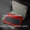 Colorful Leather 9 Inch Tablet Case With Bluetooth Keyboard 160mAh