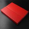 Red Leather light wireless 9 Inch Notebook / Laptop bluetooth keyboard with case