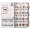 1601L high performance single pahse 16meters transparent electric meter box left-right structure