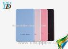 Ultra-thin Hard Leather Mobile Charger Universal Portable Power Bank With 4000mAh