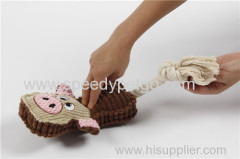 Durable 2015 cartoon animal sex pet toy for dog