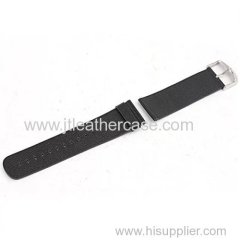 Eco friendly material PU leather belt for Apple watch