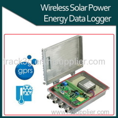 2017 Wireless Temperature Humidity Data Logger with Solar Power panel