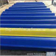 aluminum plate wind-proof and dust control mesh