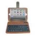 Fashionable Wired High-grade PU leather 7 inch tablet case with keyboard