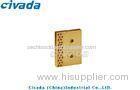 High Precision CAC304 bronze wear plates OEM 2 / 3 Mounting Holes
