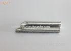 Extruded Heat Exchanger Fin Tube for Oil Coolers / Finned Aluminum Tubing