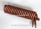 Integrated Copper Finned Tube Coils / Finned Coils for Tankless Water Heaters