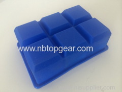 Jumbo silicone ice cube tray