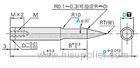 DIN Tapped Pilot Punches TiCN / HW Coating 58 - 62HRC for plasic mold