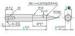 DIN Tapped Pilot Punches TiCN / HW Coating 58 - 62HRC for plasic mold