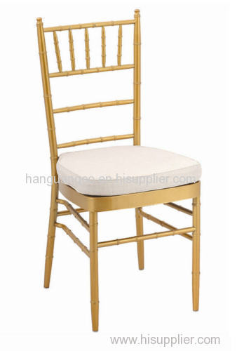 Golden stainless chiavari chairs