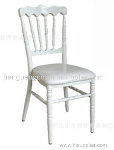 Aluminum napoleon wedding chair