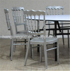 Aluminum napoleon wedding chair