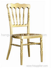 Aluminum napoleon wedding chair