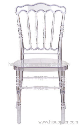 Transparent Crystal napoleon chairs