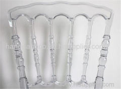 Transparent Crystal napoleon chairs