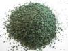 Green Sand Stone Coated Roofing Granules / Ceramic Colorful Granule