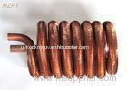 Domestic Water Boilers Roll forming Finned Tube Coil With Tin plating