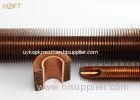 Heat Exchanging Copper Spiral Finned Tube with Extruding Process