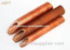 Roll Forming Spiral Copper Fin Tube for Liquid Cooling and Heating Low Finned Tubes