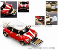 Fashion gift design car shape usb flash drive