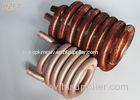 Copper or Copper Nickel Refrigerator Condenser Coil Tin plating outside surface