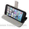 Leather iPhone Bluetooth Keyboard Cover , cell phone bluetooth keyboard